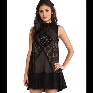 Free people Angel Lace Shift Dress